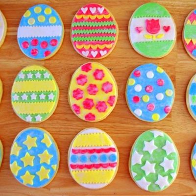 Easter Egg Cookies, Part 2