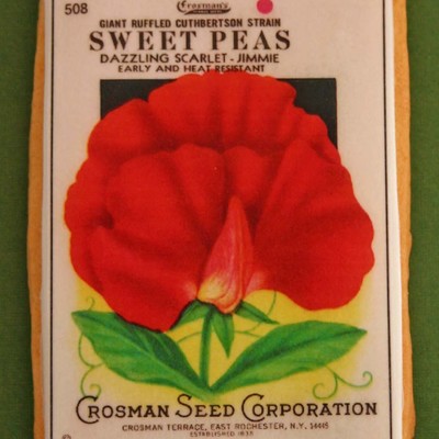Vintage Seed Package Cookies