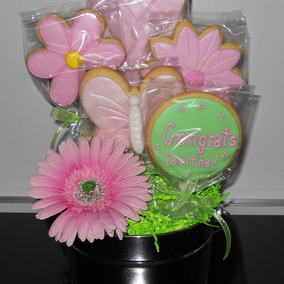 Flower Cookie Bouquet