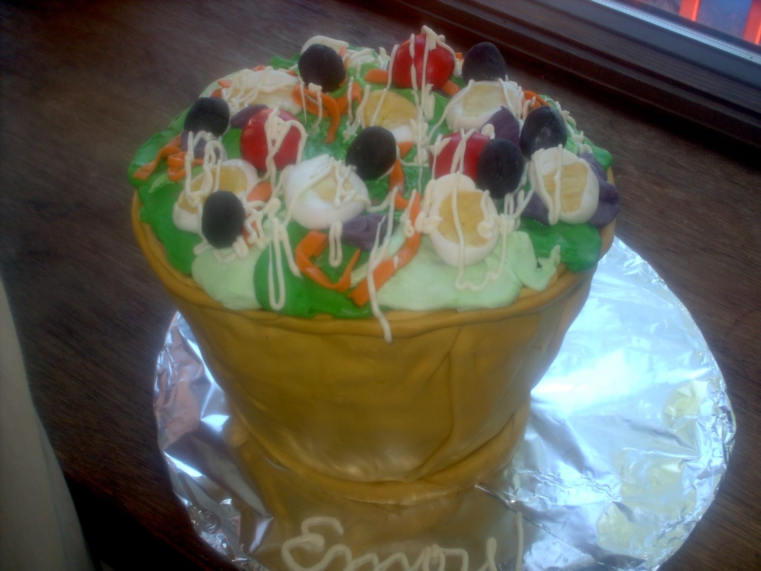 Giant Bowl Of Salad
