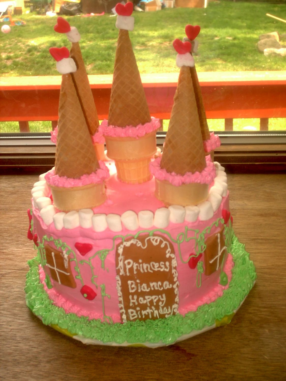 Bianca's Castle Cake