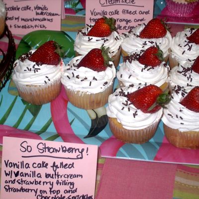 Strawberry Shortcake Cupcakes