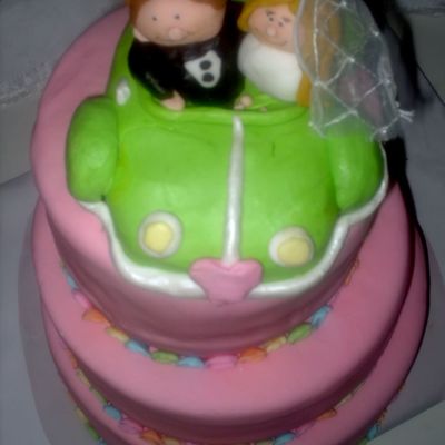 Punch Buggy Cake