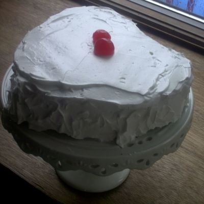 Cherry Vanilla Cake