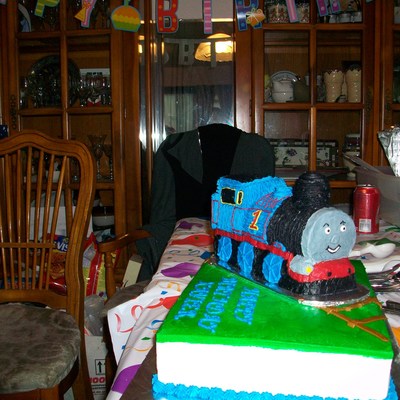 Thomas The Tank Engine Birthday Cake