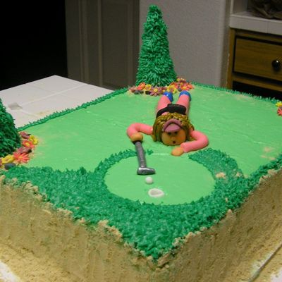 Over The Hill - Golf Fun