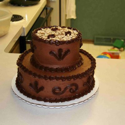 1St Tiered Cake