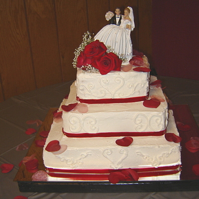 Amanda's Wedding Cake