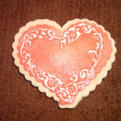 Valentine Day Heart Cookie