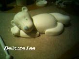 Sleepy White Teddy