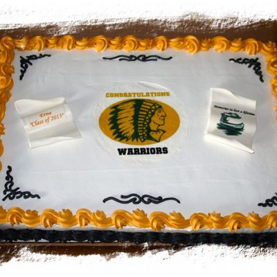 Middle School Grad Cake