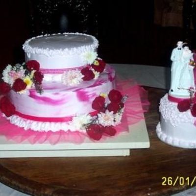 Last Minute-Order Wedding Cake