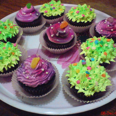 Colorful Cupcakes1