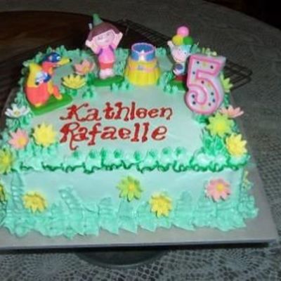 Dora Birthday Cake