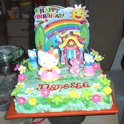 Hello Kitty Sheet Cake