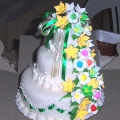 Dummy Cake In Fondant