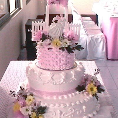 3-Tiered Wedding Cake