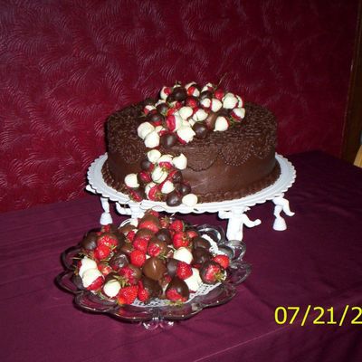 Tumbling Strawberries