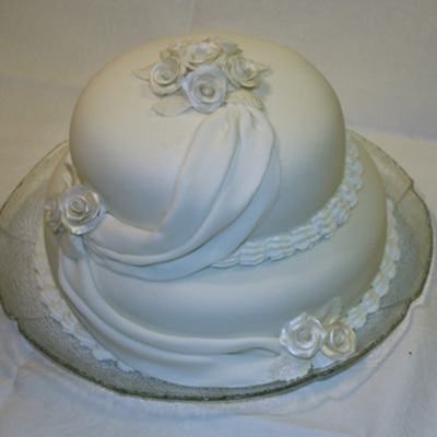 White Wedding Cake