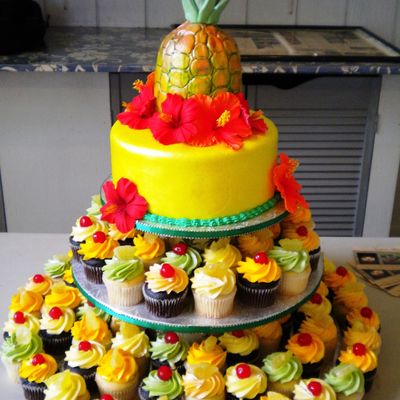 Luau Cake