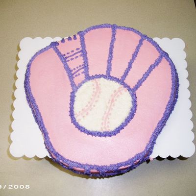 Girl's Tee Ball Cake