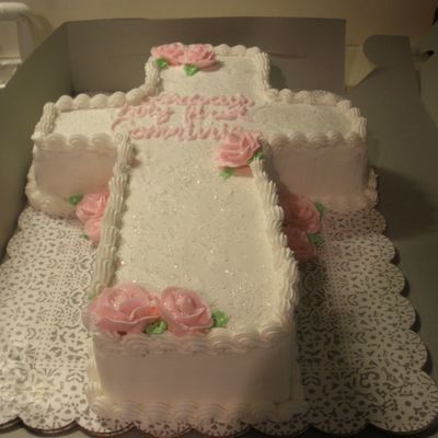 Girl's First Communion Cake