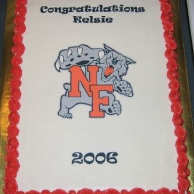 8Th Grade Graduation Cake