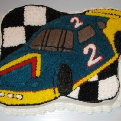 Racecar Birthday Cake