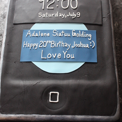 Iphone Birthday Cake