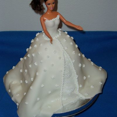3-D Bridal Dress