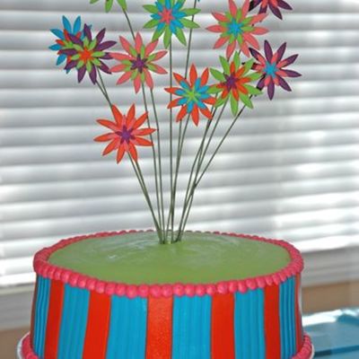 Flower Shower Cake
