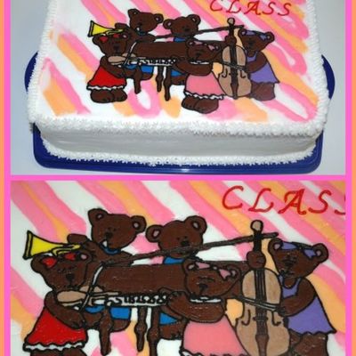 Music Class Cake - Fbct