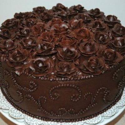 Chocolate Chocolate Cake