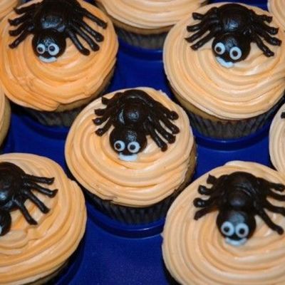 Spider Cup Cakes