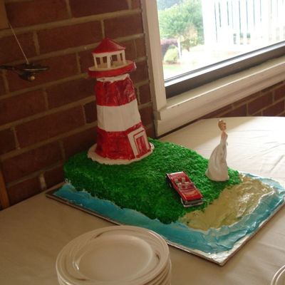 Lighthouse Cake Pic 2