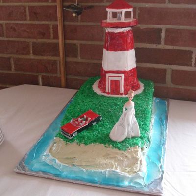 Lighthouse Cake Pic 1