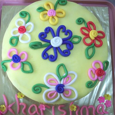 Flower Power Cake