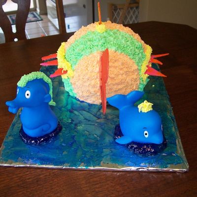 Fish Cake-Back View
