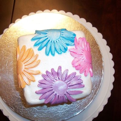 Spring Flower Cake