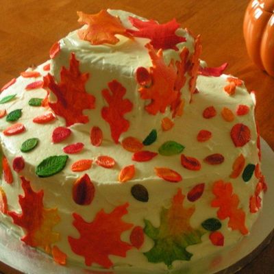Fall Wedding Cake