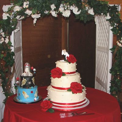 Red & White Wedding