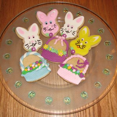 Easter Baskets And Bunnies