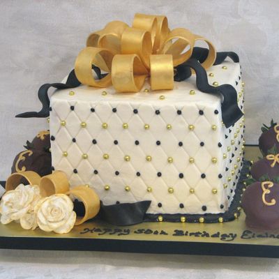 Black & Gold 50Th Birthday