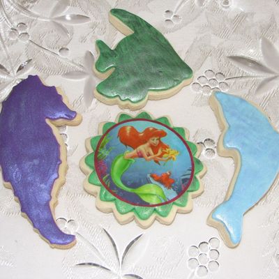 Little Mermaid Cookies