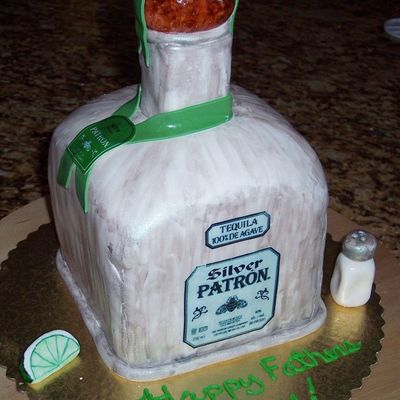Patron Silver Bottle
