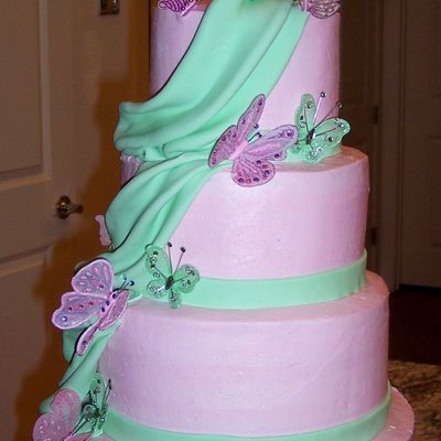 Emily's Butterfly Cake