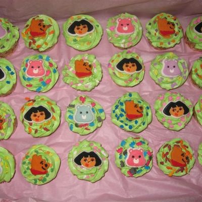 Cartoon Cupcakes