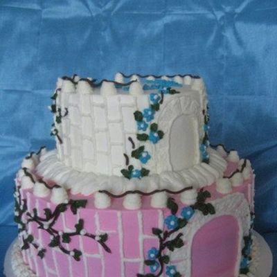 Princess Castle Cake