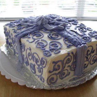 Mothers Day Gift Box Cake