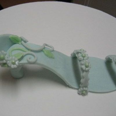 Gum Paste Shoe